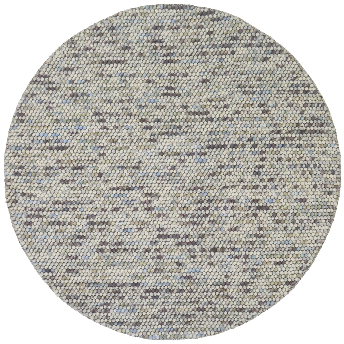 Finarte Nirvana villamatto 200 cm pyöreä kupari